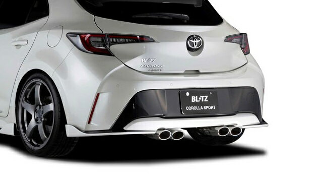 ブリッツ カローラスポーツ NRE210H マフラー ステンレス 63557 BLITZ NUR-SPEC CUSTOM EDITION ニュルスペック カスタムエディション