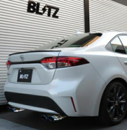 ブリッツ カローラ NRE210 マフラー チタンカラー 63563V BLITZ NUR-SPEC CUSTOM EDITION ニュルスペック カスタムエディション