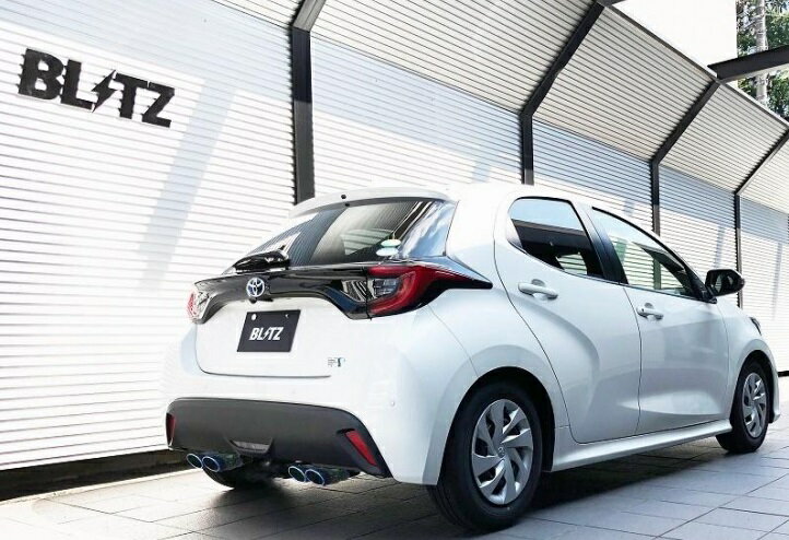 Rakuten - ブリッツ ヤリス MXPH15 マフラー チタンカラー 63568V BLITZ NUR-SPEC CUSTOM EDITION ニュルスペック カスタムエディション