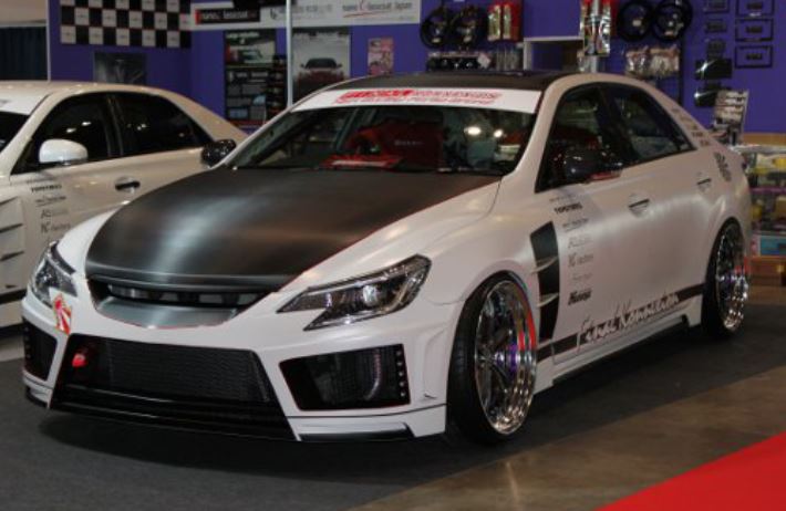 ファイナルコネクション マークX GRX130 中期 サイドステップ 未塗装 FINALKONNEXION F-05X