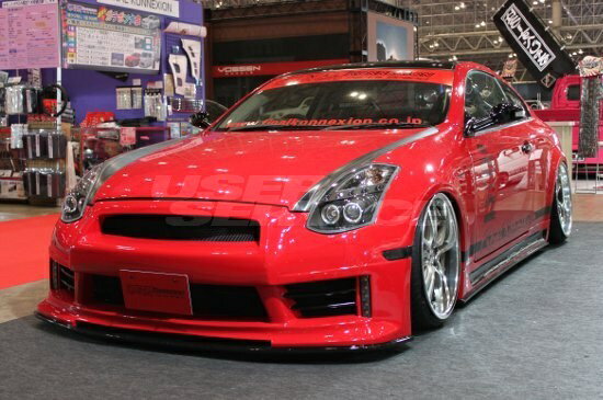 ファイナルコネクション スカイライン V35 フロントバンパースポイラー 未塗装 FINALKONNEXION ZERO