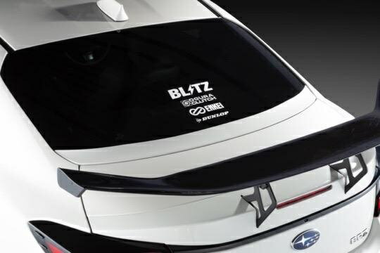 ブリッツ BRZ ZD8 リアウィンドウガーニッシュ FRP製 未塗装 60430 BLITZ AERO SPEED R-CONCEPT 直