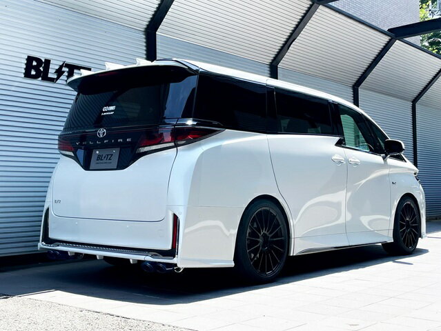 ブリッツ ヴェルファイア TAHA40W マフラー フォージドカーボンテールセット (FC) 63587F BLITZ NUR-SPEC CUSTOM EDITION ニュルスペックカスタムエディション