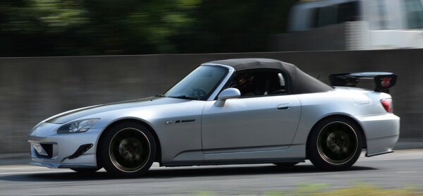 乱人 S2000 AP1 AP2 サイドステップ スポイラー FRP 未塗装 RANDO DIRect