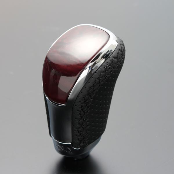 フェガーリ アルファード 10系 20系 30系 ハイグレード Vタイプ スタンダード シフトノブ レザー部分 :高品質PVCレザー パネル部分 :5層構造ABSパネル STV177EBK FEGGARI