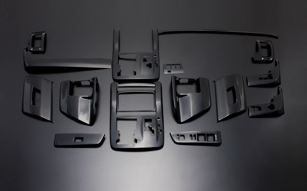 フェガーリ ヴォクシー ノア 70系 ハイグレード インテリアパネル 16ピース PC素材 PLT460 FEGGARI