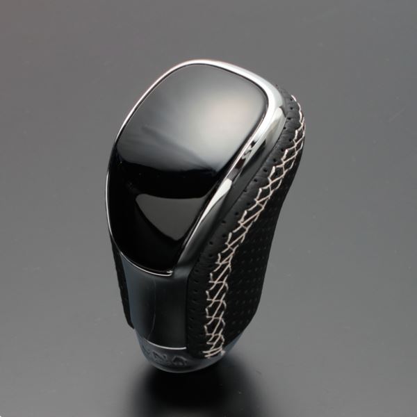 フェガーリ エスティマ 50系 ハイグレード Vタイプ スタンダード シフトノブ レザー部分 :高品質PVCレ..