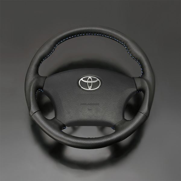 フェガーリ ハイエース レジアスエース 200系 ハイグレード ウッド&レザー ステアリング ガングリップ LS116LBL FEGGARI