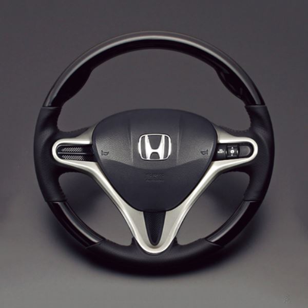 フェガーリ ストリーム RN6 ハイグレード ウッド&レザーステアリング ガングリップ LS01CH FEGGARI