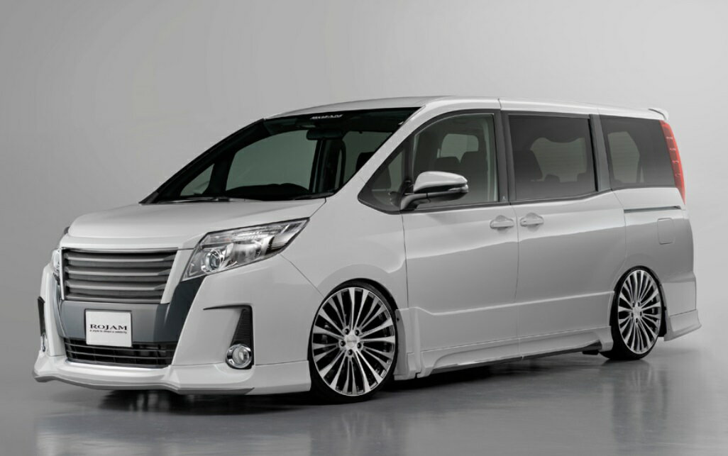 ロジャム ノア 80系 ZRR8W 前期 フロントグリル FRP 未塗装 21-fg-no80si1 ROJAM IRT