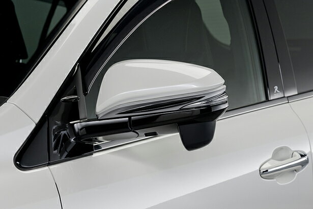 ロジャム ハリアー 60系 ZSU60 65W AVU65W ASU60 65W 後期 エアロミラー エクステンション ABS 未塗装 ..