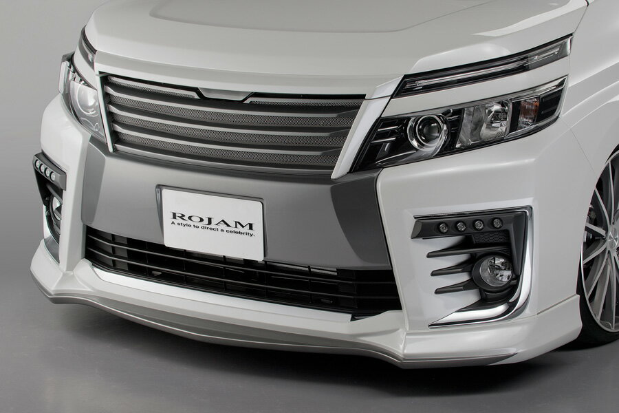 ロジャム ヴォクシー 80系 ZRR80W 前期 フロントリップ・リアリップセット FRP 未塗装 ROJAM IRT