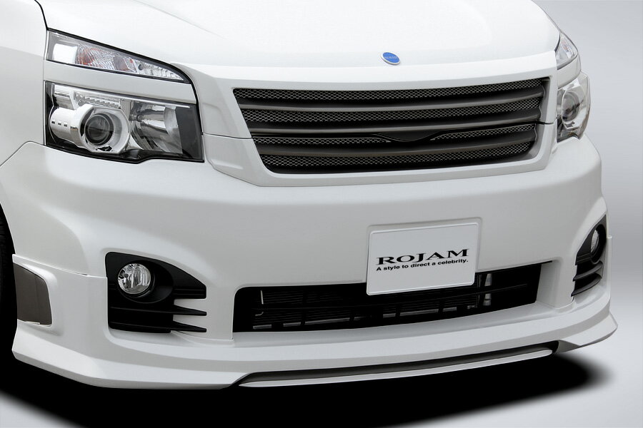 ロジャム ヴォクシー 70系 ZRR70W 後期 フロントリップ・リアリップ(ver2)セット FRP 未塗装 ROJAM IRT