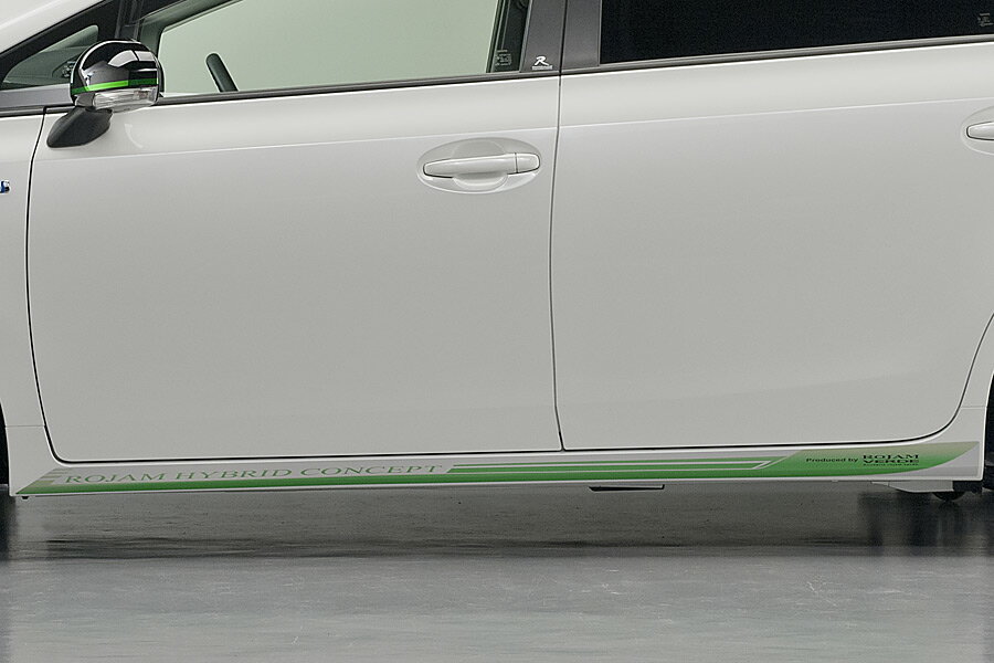 ロジャム プリウスα 40系 ZVW40 41W ヴェルデ サイドデカール ROJAM VERDE ヴェルデ