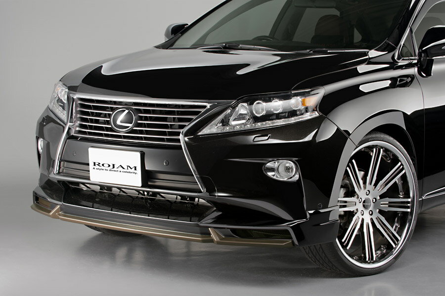 ロジャム レクサス 10系 AGL1 GGL1 GYL1 後期 フロントリップスポイラー FRP 未塗装 ROJAM IRT