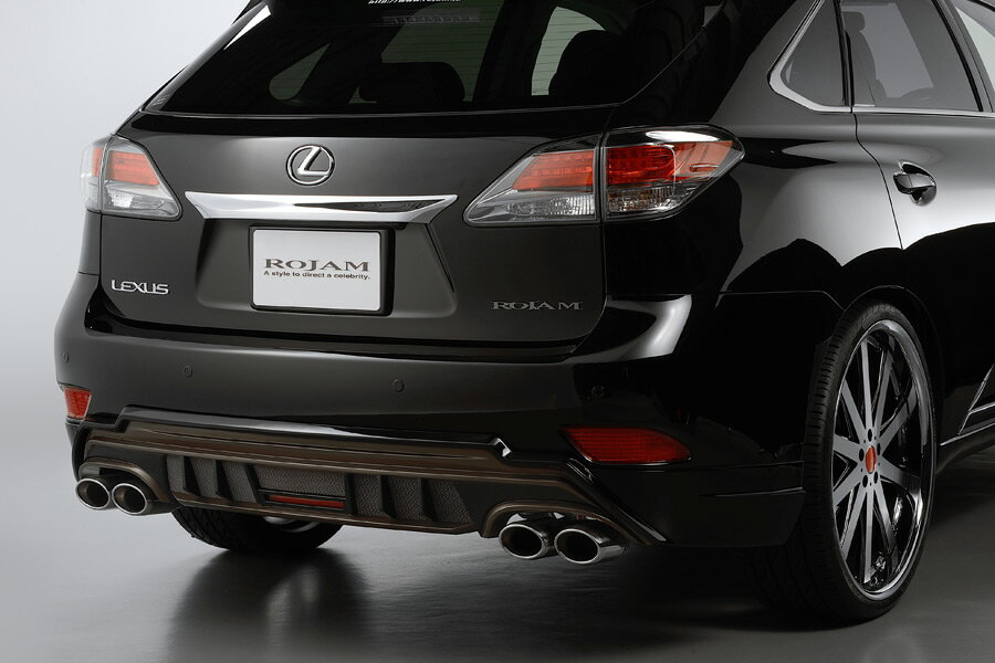 ロジャム レクサス 10系 AGL1 GGL1 GYL1 後期 リアリップスポイラー Ver.2 FRP 未塗装 ROJAM IRT