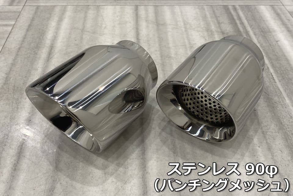 ブイビジョン ジムニーシエラ JB74W 左右2本出し サイドマフラー ステンレス V-VISION