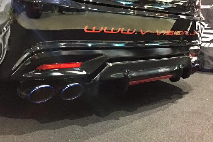 V-VISION ジェイド FR4 FR5 リアアンダー カーボン ブイビジョン