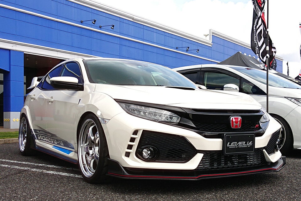 V-VISION シビック FK8 タイプR フロントリップスポイラー カーボン ブイビジョン