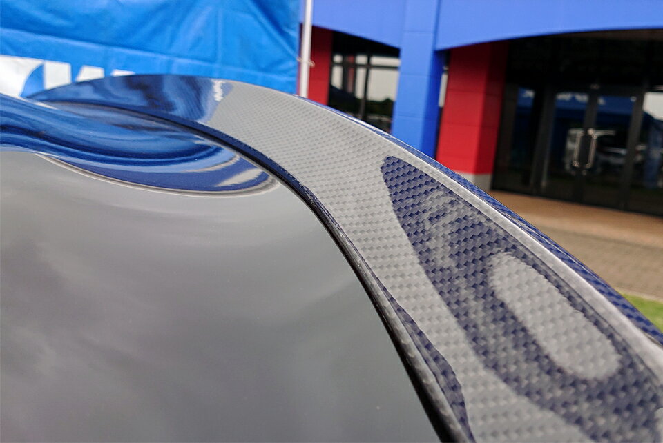 V-VISION シビック FK8 タイプR リアウィング スポイラー カーボン ブイビジョン