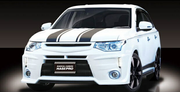 ハセプロ アウトランダーPHEV GGW2 前期 フロントバンパーグリルセット HASEPRO