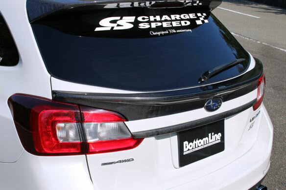 チャージスピード レヴォーグ レボーグ VM4 VMG A-F型 リアウエストスポイラー カーボン CHARGE SPEED