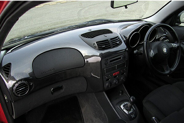 Rakuten - チャージスピード アルファロメオ alfa147 前期(3/5Dr） ダッシュボードカバー 右ハンドル車用 カーボン CHARGE SPEED