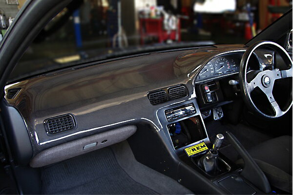 チャージスピード 180SX RPS13 ダッシュボードカバー カーボン CHARGE SPEED