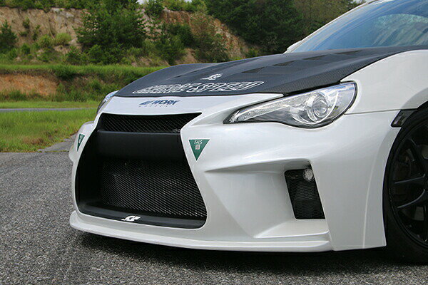 チャージスピード 86 ハチロク ZN6 前期 中期 フロントバンパー タイプ2 FRP 未塗装 CHARGE SPEED 撃速CHARGE SPEED 撃速チャージスピード