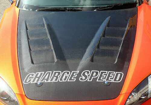 チャージスピード S2000 AP1 前期 ボンネット FRP ダクト付 FRP 未塗装 CHARGE SPEED BottomLine ボトムライン