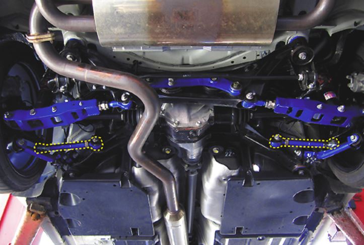 チャージスピード BRZ ZD8 調整式リアラテラルリンク 前側、強化ブッシュ 97495 CHARGE SPEED