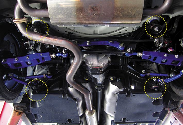 チャージスピード BRZ ZD8 リアクロスメンバーブッシュ 97444 CHARGE SPEED