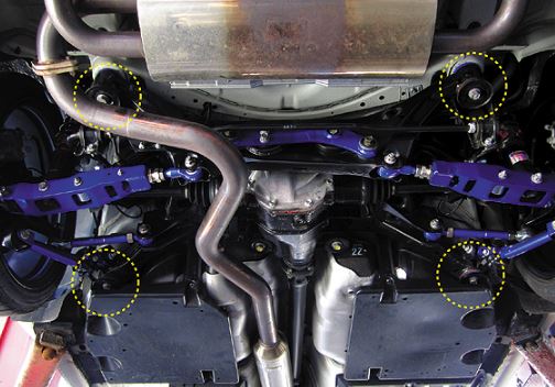 チャージスピード BRZ ZD8 リアサブフレームリジットカラー 97565 CHARGE SPEED