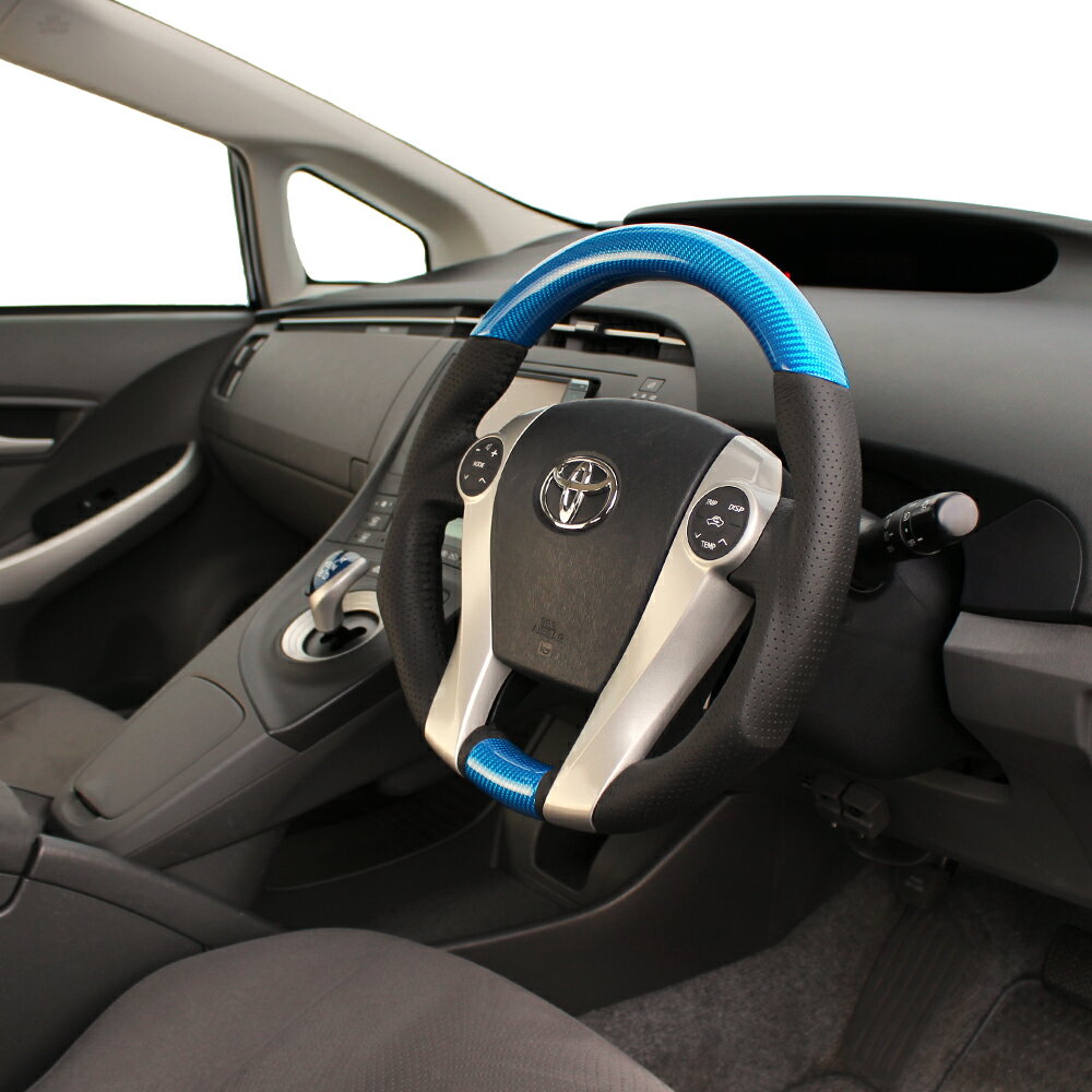 レアル プリウスα 40系 ステアリング 30-2-BLC REAL オリジナルシリーズ