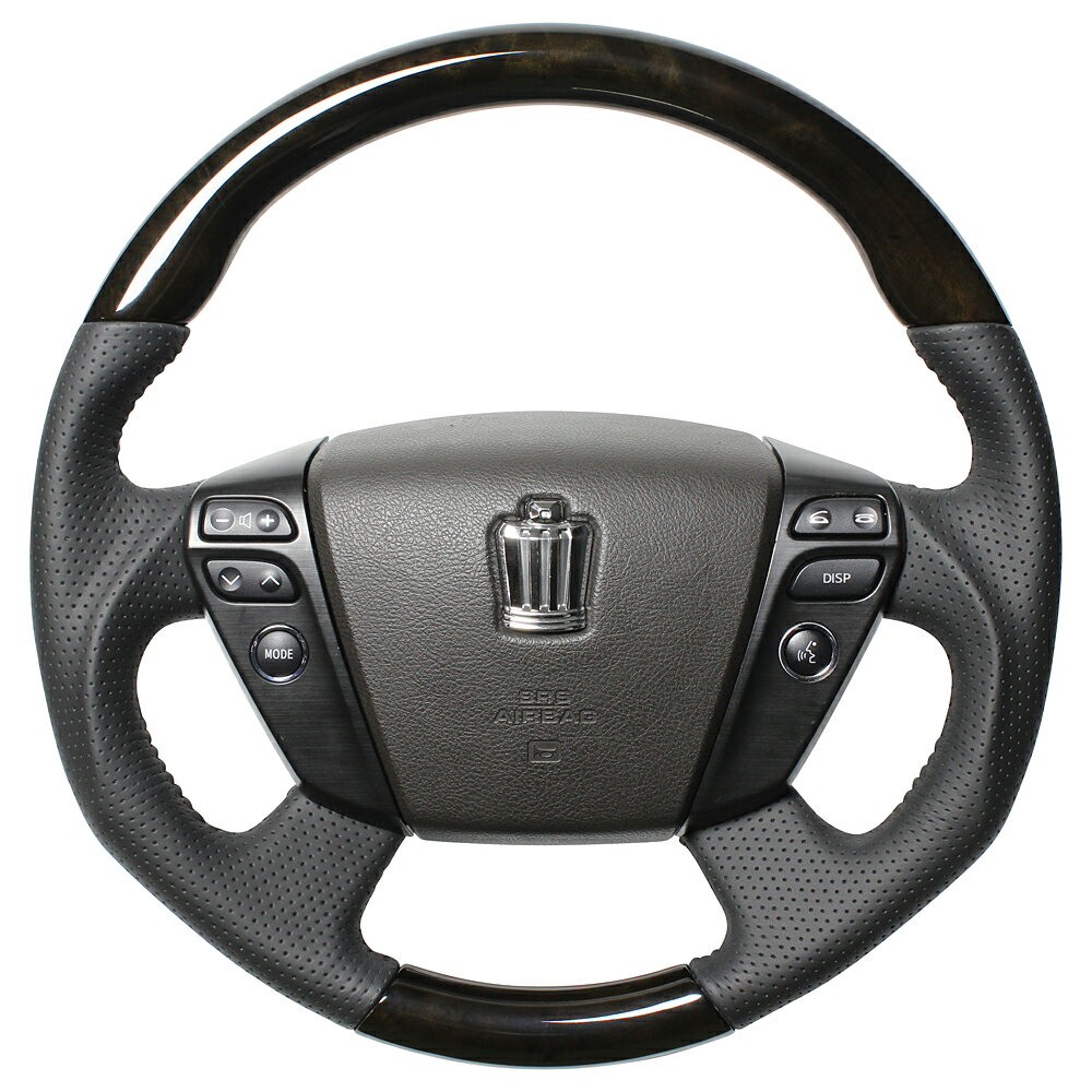 乐天商城 - レアル アルファード 20系 ステアリング H20-GDW-BK REAL オリジナルシリーズ