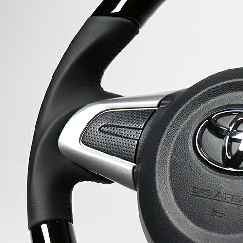 レアル ルーミー 900系 前期 ステアリング M90-BKW-BK REAL オリジナルシリーズ