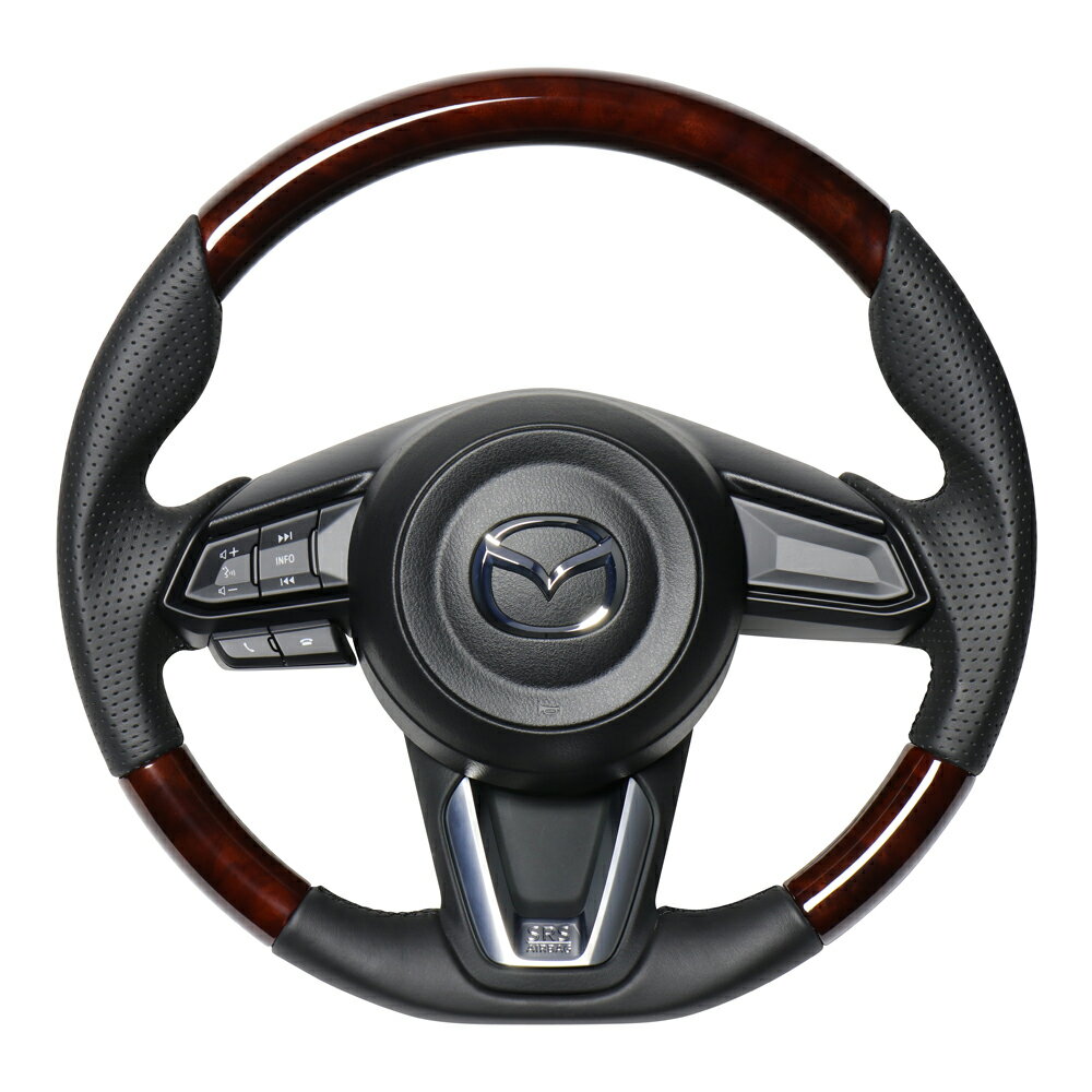 レアル CX-3 DK 後期 ステアリング MZD-BRW-BK REAL オリジナルシリーズ