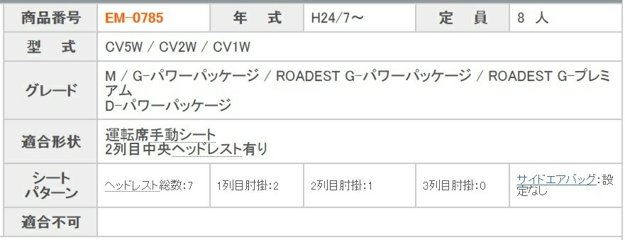 デリカD5 シートカバー CV5W CV2W CV1W クラッツィオ ベーシックシリーズ クラッツィオ ジュニア Jr EM-0785 シート 内装