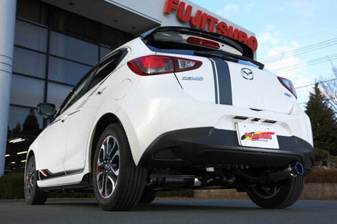 フジツボ デミオ DJ5FS マフラー オールステンレス 860-41545 FUJITSUBO RIVID リヴィッド