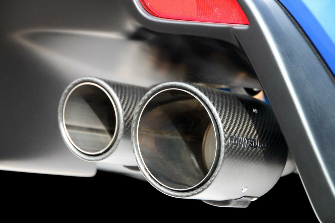 フジツボ 86 ハチロク DBA-ZN6 マフラー リアディフューザーマットブラック塗装 260-63523 FUJITSUBO A-RM+c