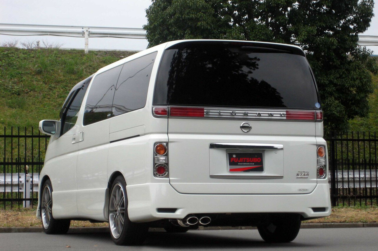 圍巾 - フジツボ エルグランド ハイウェイスター CBA-E51 マフラー 360-17856 FUJITSUBO LSC エルエスシー