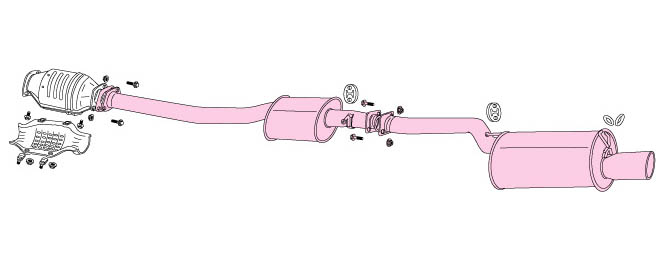 フジツボ クレスタ E-MX83 マフラー 760-24034 FUJITSUBO Legalis R レガリスR