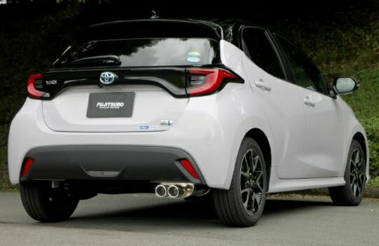 フジツボ ヤリス ハイブリッド 6AA-MXPH10 マフラー ポリッシュテールエンドモデル 340-21143 FUJITSUBO A-S