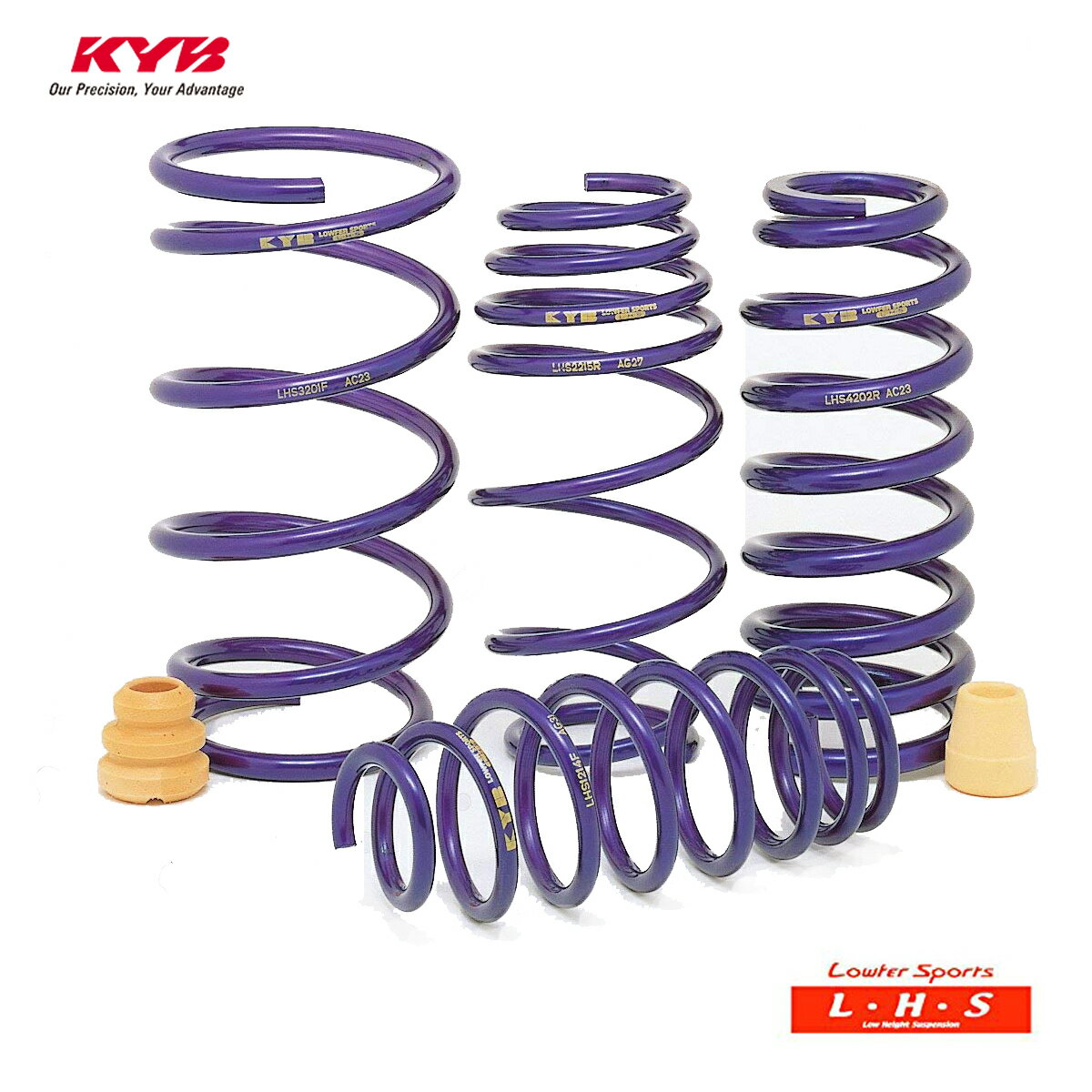 KYB カヤバ ウィッシュ ZGE20G スプリング ダウンサス セット Lowfer Sports LHS-ZGE20G 配送先条件有り