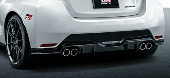 ティーアールディー ヤリス 1#系 GXPA16 MXPA12 GR リヤバンパースポイラー 予防安全パッケージ付車用 PPE MS343-52008 TRD