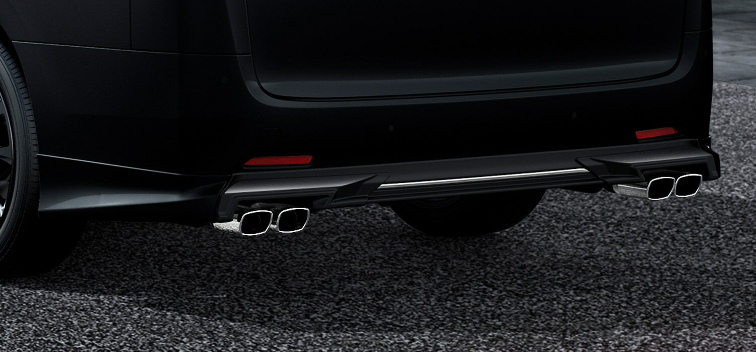 ティーアールディー ヴェルファイア　標準ボディ 3#系 AGH30W AGH35W GGH30W GGH35W AYH30W ハイレスポンスマフラー ステンレススチール MS153-58009 TRD