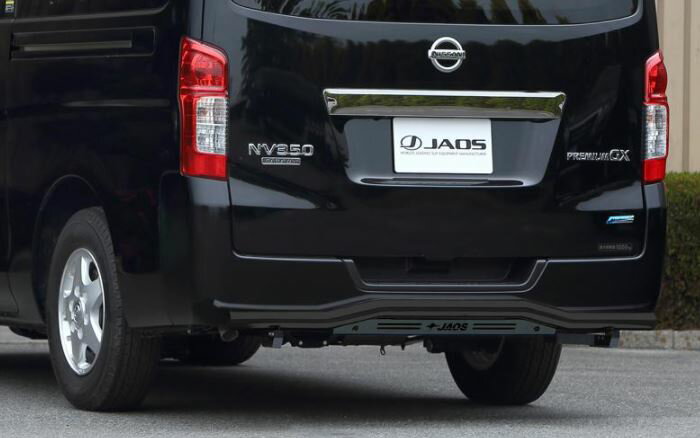 ジャオス キャラバン NV350 標準 ディーゼル車 リヤスキッドバー ブラック ブラック B154482D JAOS