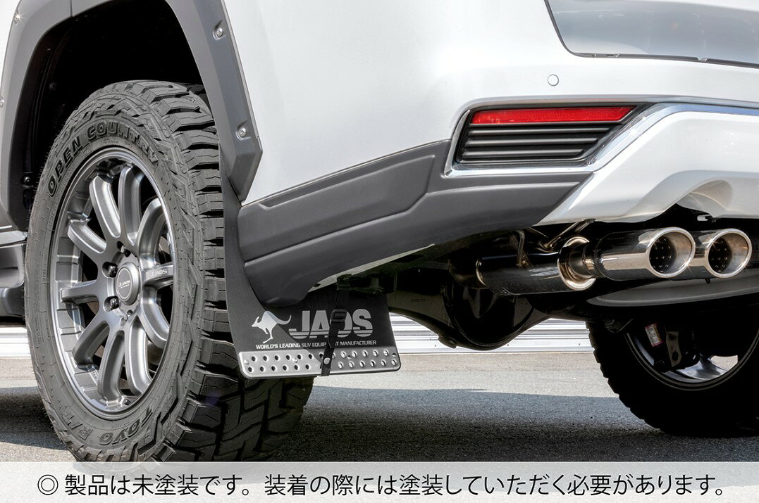 ジャオス ランドクルーザー 300系 リヤスパッツ 未塗装品 ZX用 未塗装 B028051NP JAOS