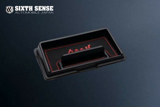 シックスセンス ジムニー ジムニーシエラ JB64W JB74W ダッシュボードトレイ ラバーマットブラック/レッドセット JIMin039 SIXTH SENSE エクスプロージョン