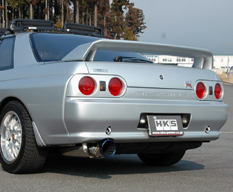 エッチケーエス GT-R BNR32 スーパーターボマフラー マフラー形状 SSR SUS304 高品質のステンレス材 31029-AN001 HKS Super Turbo Muffler スーパーターボマフラー(2)